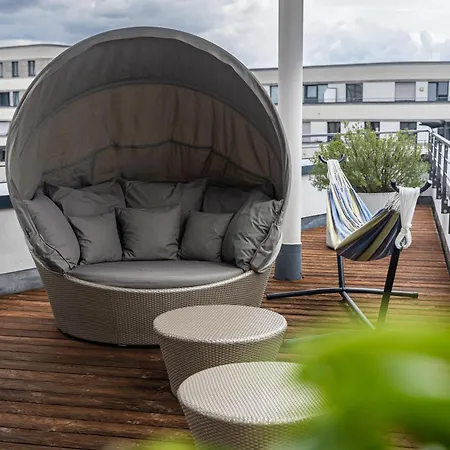 Daire Modernes & Exklusives Penthouse In Top-lage Mit Dachterrasse & Tiefgarage *